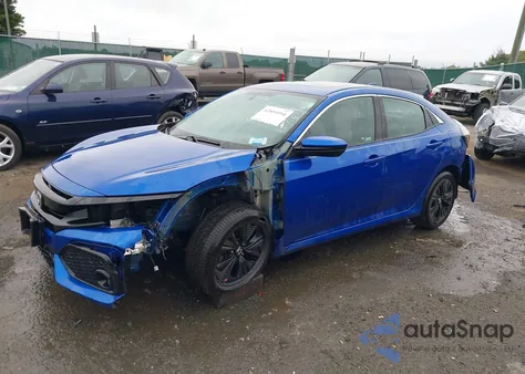 2018 Honda Civic Ex from USA, damaged, VIN SHHFK7H50JU228191